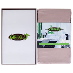Resort Bamboo Pillowcase Set-Blush-King by Cariloha for Unisex-2 Pc Pillowcases